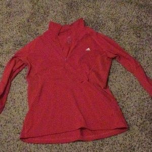 Long sleeve athletic t-shirt. Adidas.